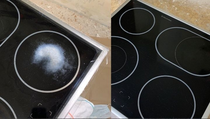 Полировка газовых плит!