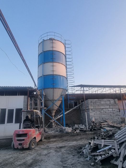 Семент силос сотилали 100 тоналик заватиской