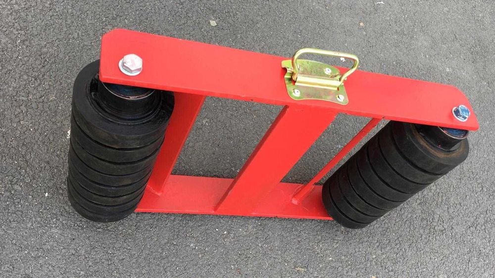 Carucioare de tractare auto cu role cauciucate sau metalice