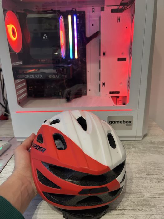 Casca bicicleta.