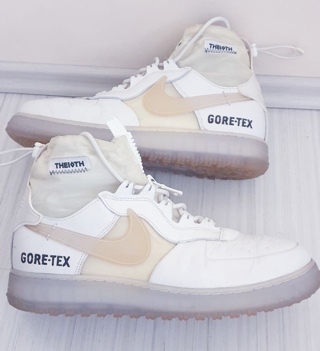 Nike Air Force 1 Gore - Tex Winter Есествена кожа UK 10.5 US 11.5 Mens Size 45.5 /29.5см. ОРИГИНАЛ! Мъжки Кецове!