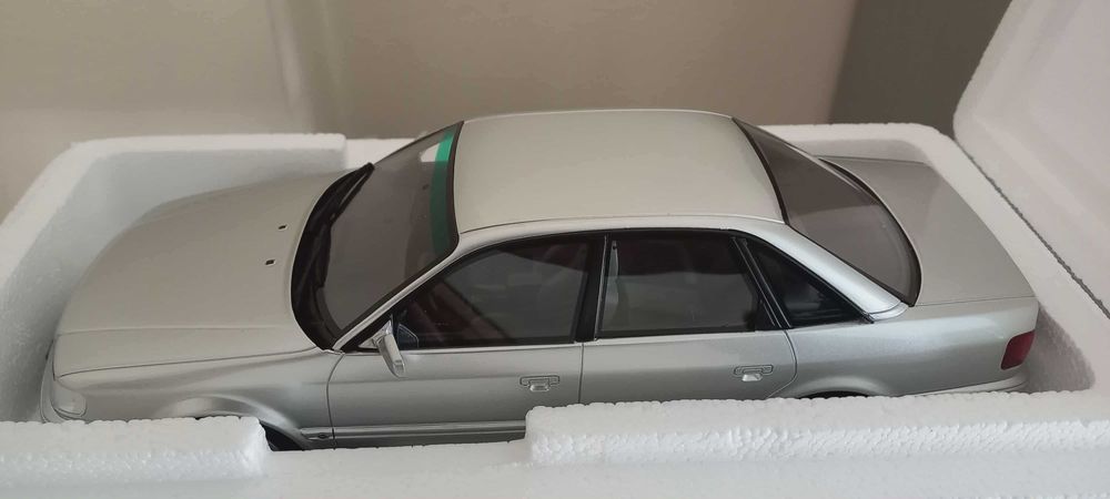 AUDI S4 (C4) 4.2 V8 CRYSTAL SILVER C6 1993, 1:18 Otto Models
