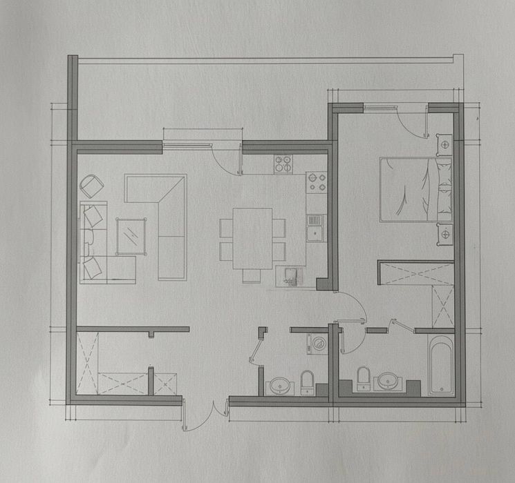 Продаётся квартира в ул Садыка Азимова в Ц-1