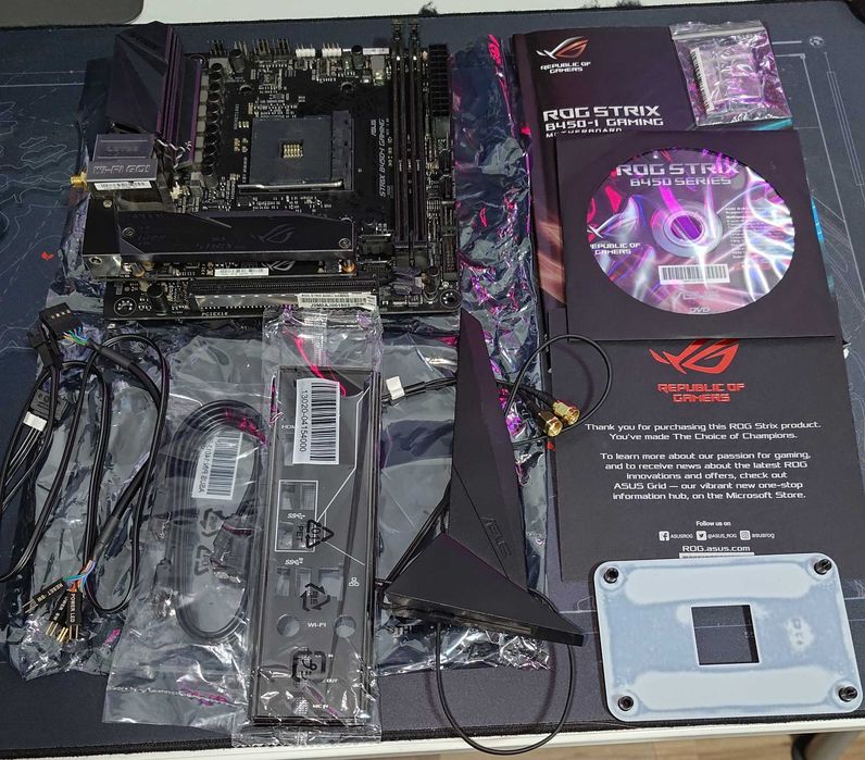 Placa de baza ASUS ROG STRIX B450-I GAMING, Socket AM4, Mini-ITX/mITX