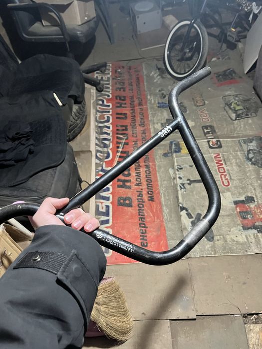 руль на bmx (бмх) велосипед saltplus подьем руля 9.5