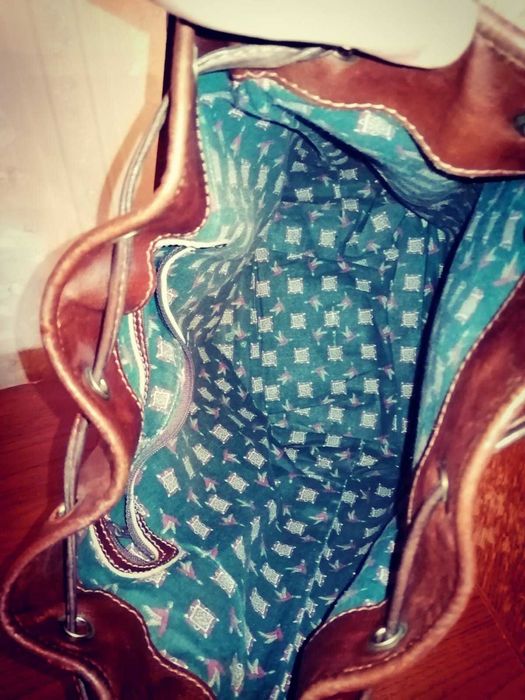 Кожаная женская сумка