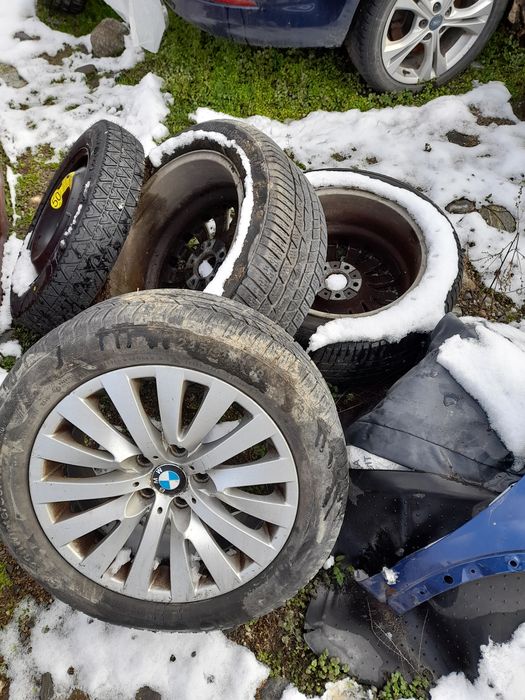 Jante cu cauciucuri iarna 245/50r18 seria 7 bmw f01 f02 ...
