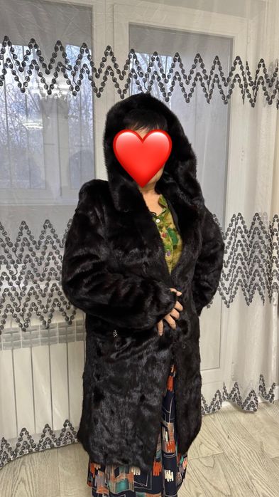 Шуба норковая до колено