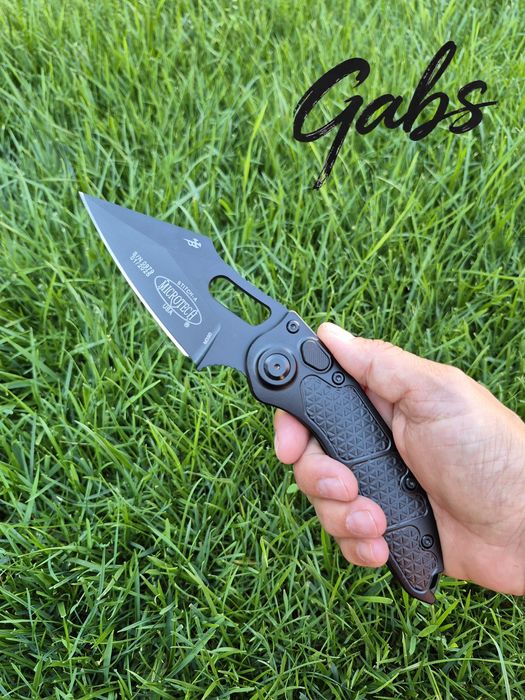 Автоматичен нож Microtech/Borka  Stitch OTS AUTO 169-1,Apocalyptic Black