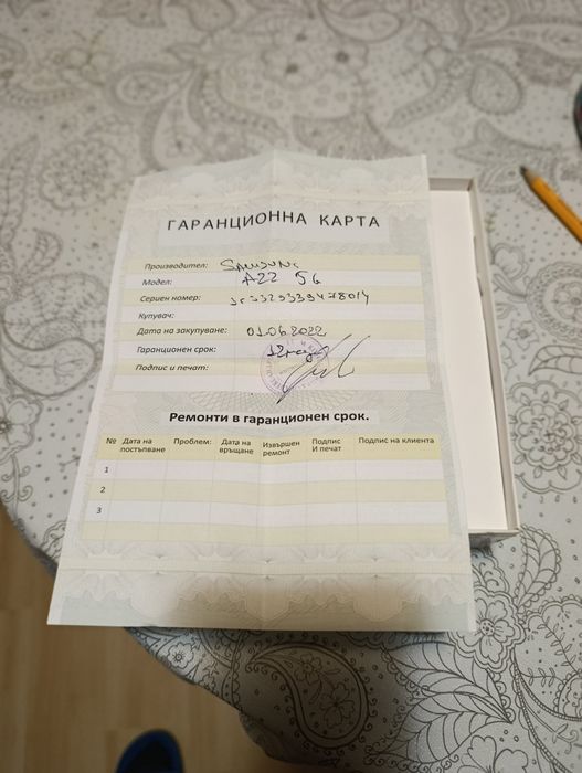 GSM  SAMSUNG A22 5 G  като нов  с 3  резервни стъклени протектори