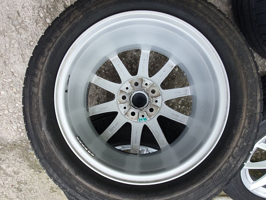 4бр алуминиеви джанти за БМВ Х1  / 20018г/ 7.5ж Х 17 / ет 52/ 5Х 112/