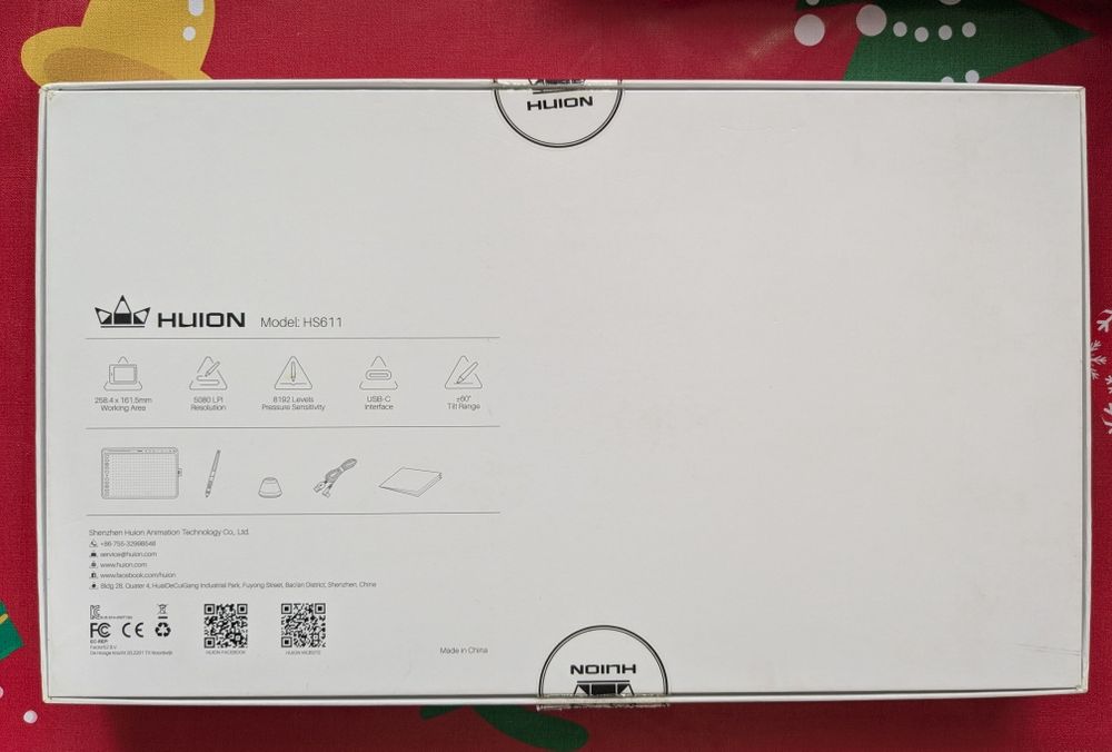 Графический планшет для рисования HUION