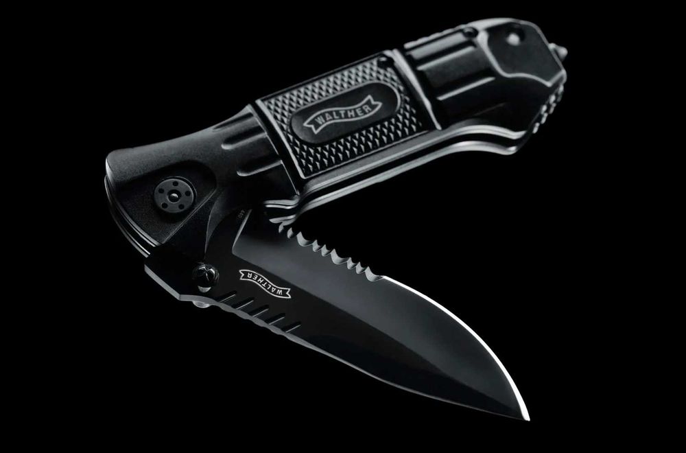 Сгъваем нож Walther BTK  с калъф Black Tac Knife