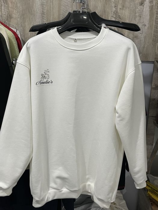 Худи, свитшот оверсайз, с принтом, оптом на заказ.