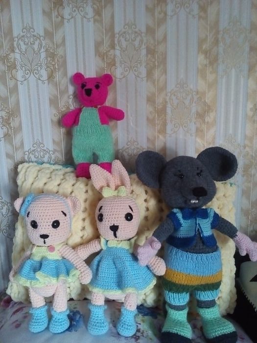 Вязанные игрушки