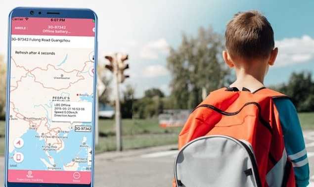 GPS контрол на деца - джи пи ес тракер с БЕЗПЛАТНО проследяване
