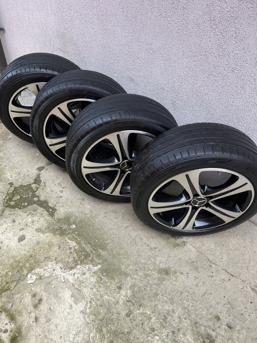 Vand set roti Mercedes E220(janta si anvelopa vara)