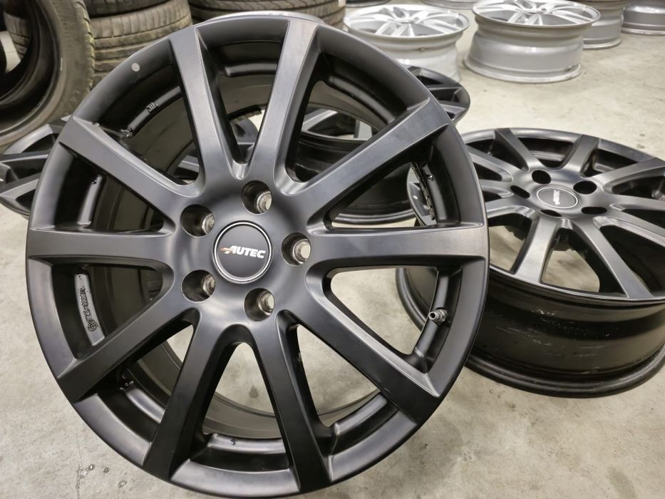 Jante Autec Black 5x112 R17 Vw Passat Golf 5 6 7 8 Skoda Seat Audi