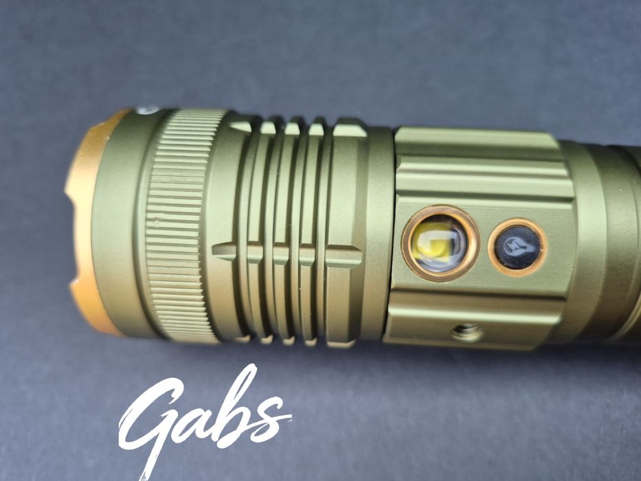 Мощен трицветен LED фенер COBA CB-G905 ,TG-Wick 3000M