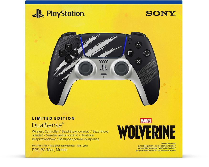 Нов . Playstation 5 Wolverine Adamantium Limited Edition controller ps5