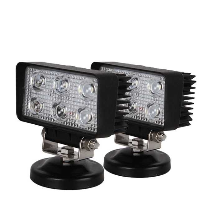 ЛЕД прожектор 18W LED дневни халогени светлини фар раб. лампа 12/24V