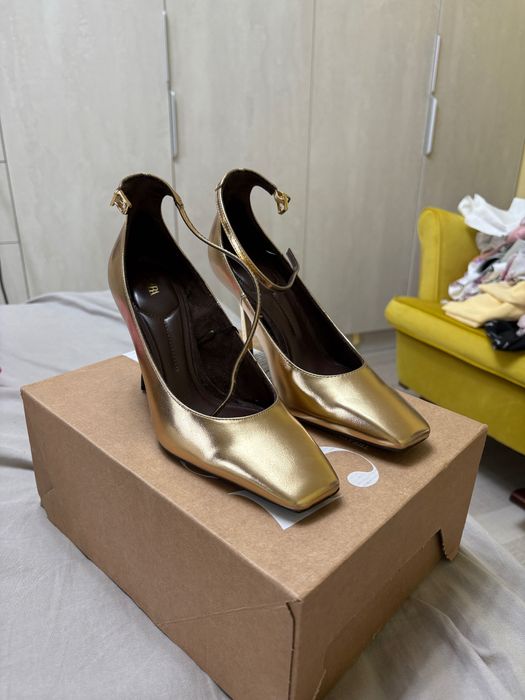Дамски елегантни обувки с ток Zara, 36