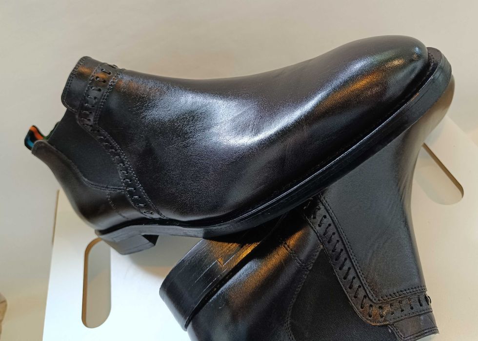 Ghete chelsea 44 plain toe premium Exceed piele naturala moale