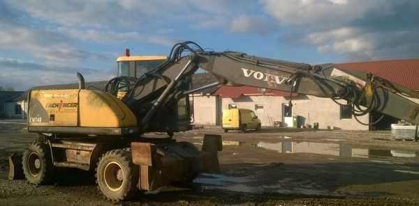 Reductor rotire hidromotor  excavator pe roti Volvo EW 140 piese