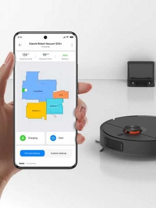 Робот пылесос Xiaomi Mi Robot Vacuum S20 + Глобальная версия 2 цвета