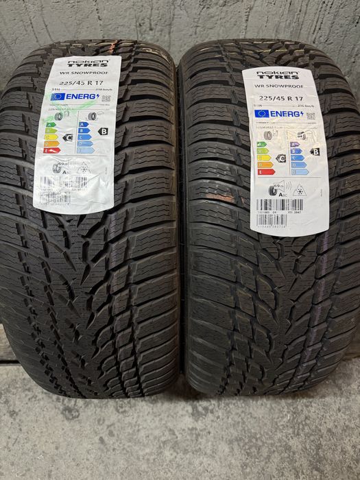 225/45/17 Nokian 2бр НОВИ дот22