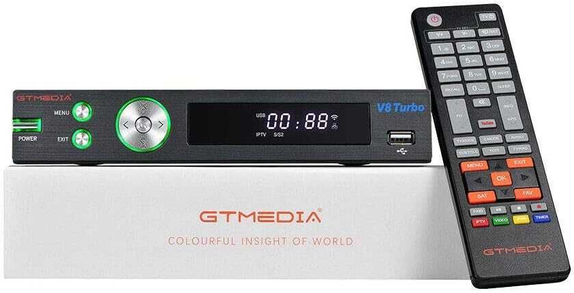 GTMedia V8 Turbo Pro2 H.265 наземен декодер и сателитен приемник