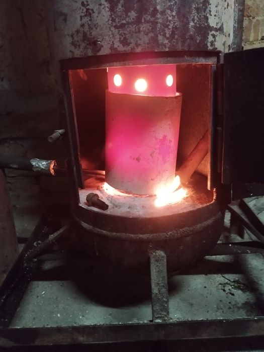 Печки на преработено масло