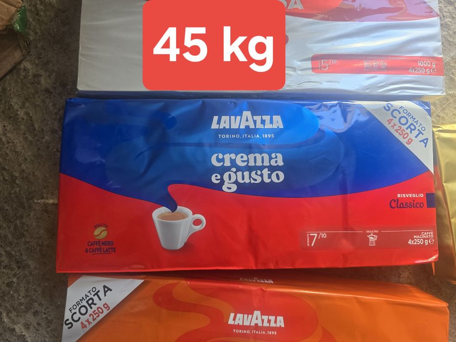 Cafea lavazza măcinată / Original Italy / preț fix 70 lei kg