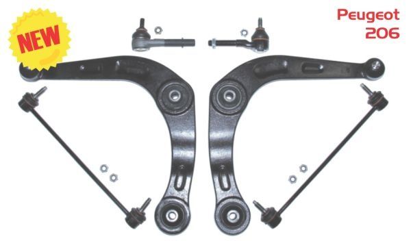 Kit brate fata peugeot 206