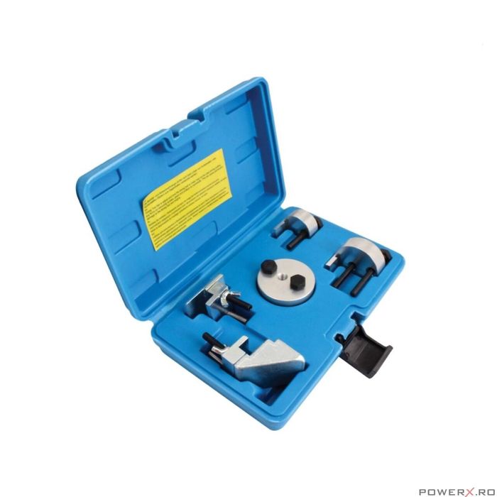 Trusa pentru montat si demontat curele elastice, 5 piese, Satra