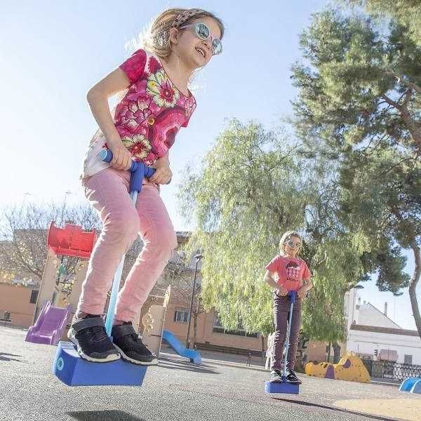 Jucarie Elastica din Spuma si Cauciuc Pogo Stick +3 ani 55x24x11 cm