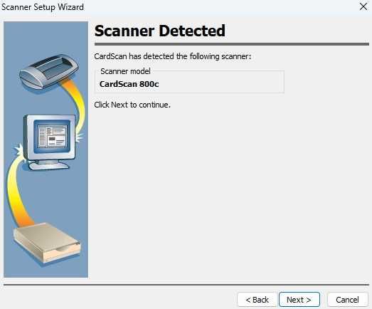 Sanford CardScan 800c USB Business Card Scanner