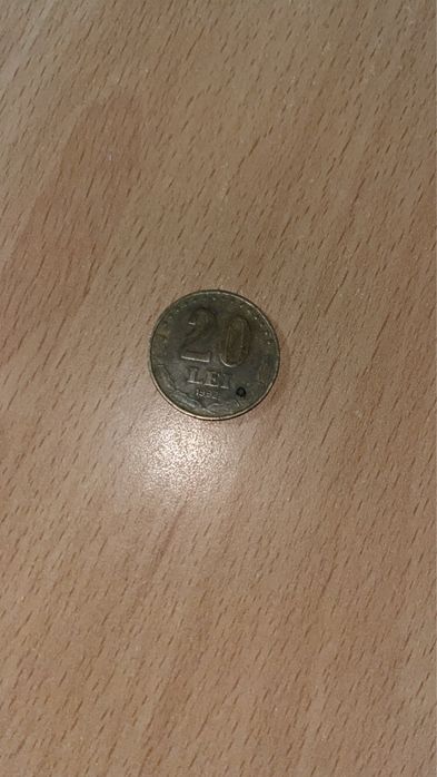 Moneda 20 lei 1992 Stefan Cel Mare