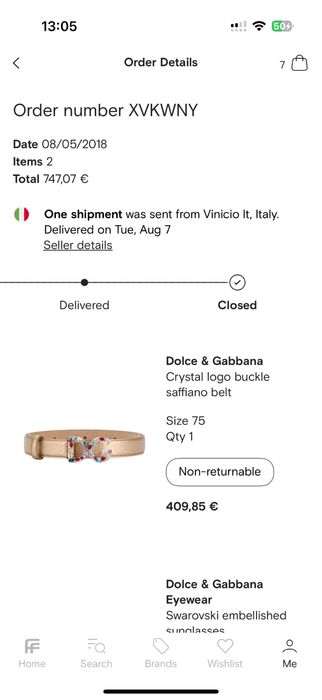 Dolca&Gabbana колан оригинален