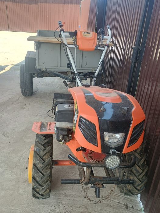 Motocultor Ruris cu remorca