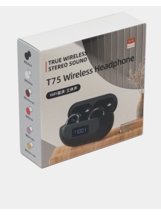 Бесправодные наушники для спорта и игр T75