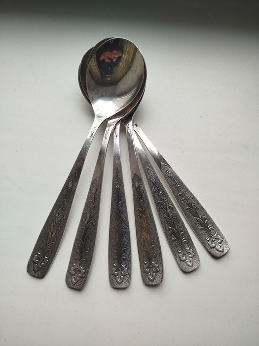 Мельхиор ложки СССР