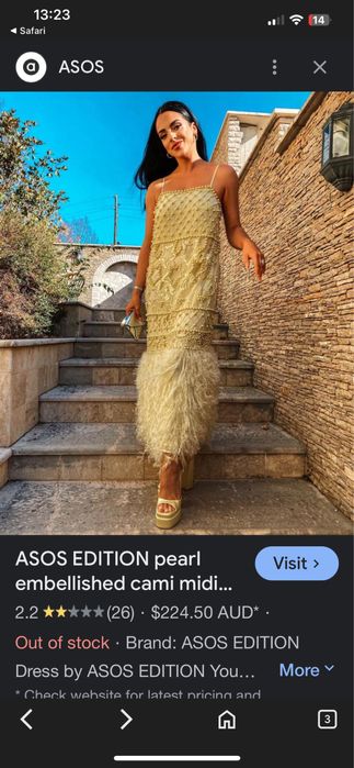 Рокля Asos Edition