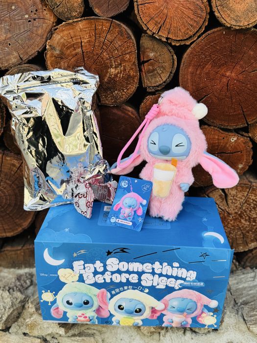 Labubu stitch miniso disney