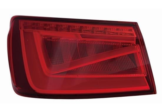 Stop spate lampa Audi A3 (8v), 06.2012-07.2016, Cabrio, Sedan, partea Stanga, exterior; LED; Omologare: ECE, Depo