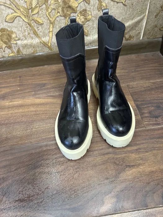 Ботинки из натуральной кожи