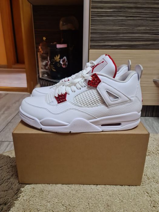 jordan 4 metallic red