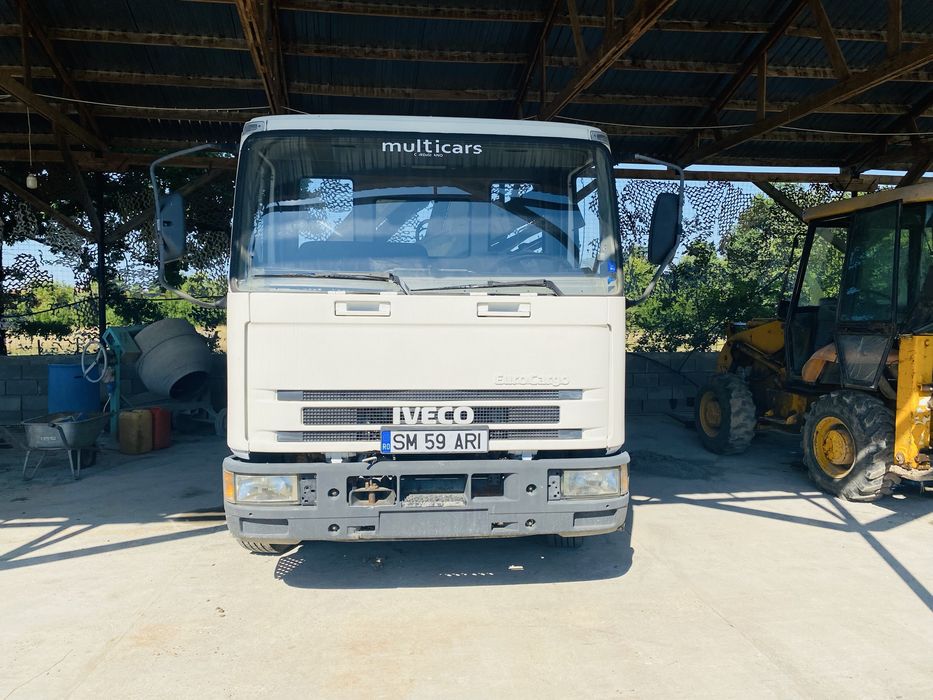 Iveco Eurocargo 12 t, basculabil cu macara,an 1994