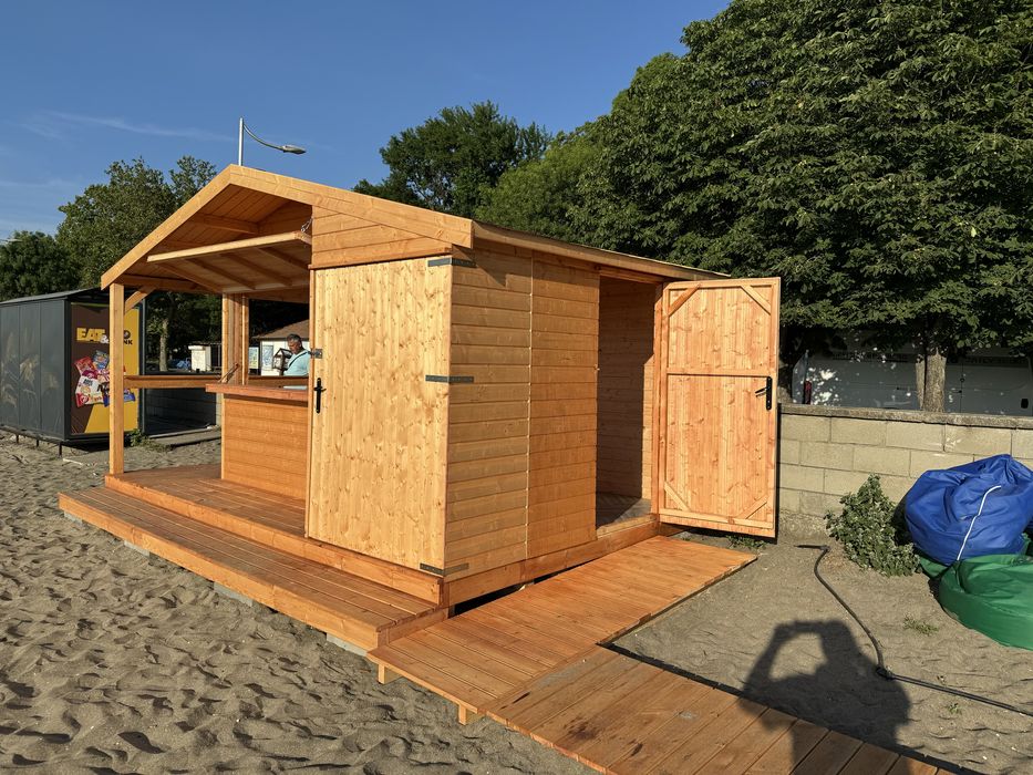 Търговски павилион, Сглобяем павилион за пазар, бунгало за търговия,