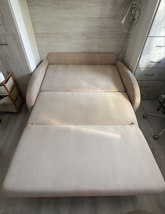 Canapea extensibila bej